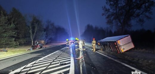 Tragiczny wypadek pod Radomiem. Zginął 33-latek