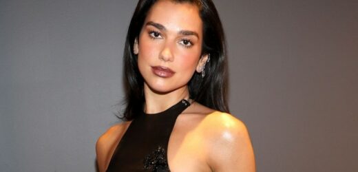Dua Lipa w zimowym hicie sezonu. Ta biała kurtka to ciepły i modny wybór