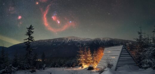 Polak autorem zdjęcia dnia NASA. Przedstawia niebo nad Babią Górą