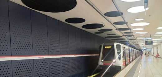 Warszawa: zmiany na linii metra M2