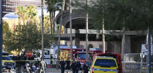 Wynajął Teslę, która wybuchła przed hotelem Trumpa. Zastrzelił się tuż przed eksplozją