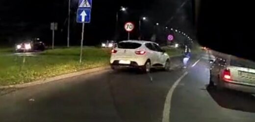 Groźna sytuacja na przejściu. Nastolatek cudem uniknął potrącenia