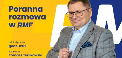 Tomasz Terlikowski gospodarzem Porannej rozmowy w RMF FM. Zapraszamy już od 7 stycznia