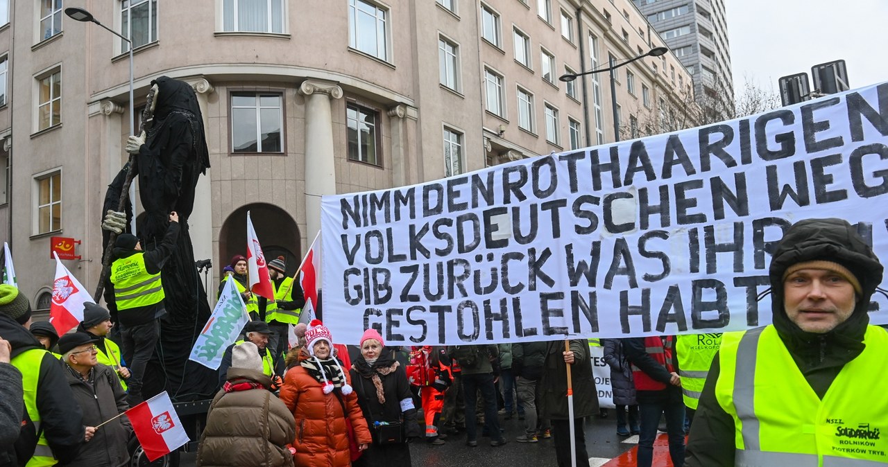 Ruszył wielki protest rolników w Warszawie