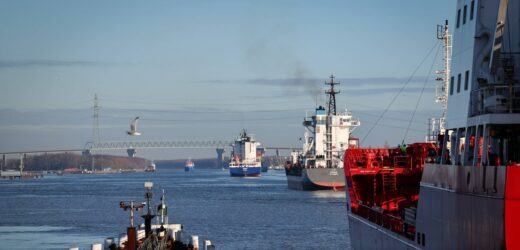 Statek stracił sterowność, uszkodził śluzę na Kanale Kilońskim