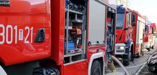 Ewakuacja przedszkola na Opolszczyźnie. W placówce wybuchł pożar