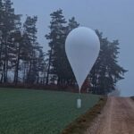 Balon meteorologiczny z Rosji znaleziony na Mazurach