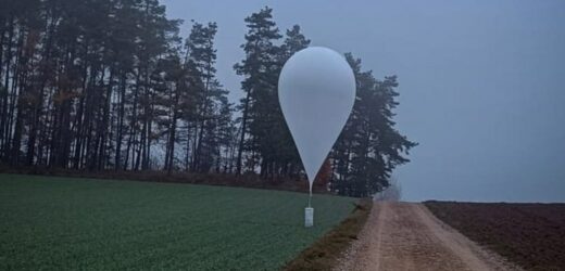 Balon meteorologiczny z Rosji znaleziony na Mazurach