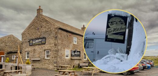 Zignorowali ostrzeżenia pogodowe. Zostali uwięzieni w pubie