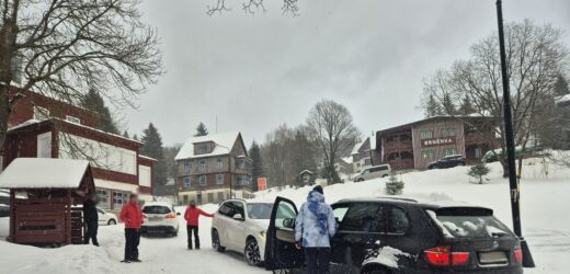 Wpadka polskich kierowców w Czechach. Auta poobijane
