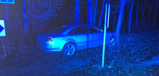 Kierowca audi chciał przejechać policjanta. Pościg, potem ucieczka pieszo