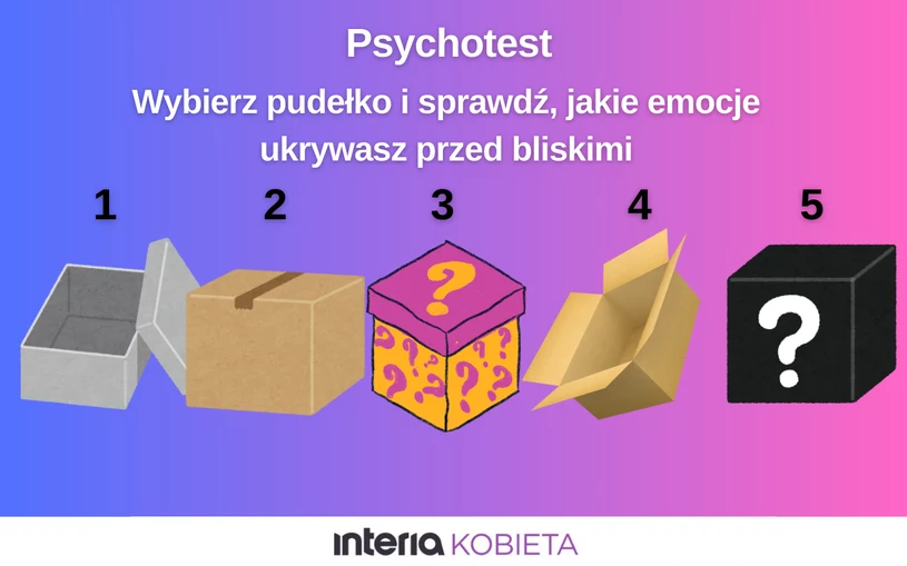 Psychotest: Jakimi emocjami nie dzielisz się z innymi?