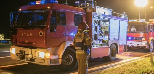 Nocny pożar w Gdańsku, jedna osoba nie żyje