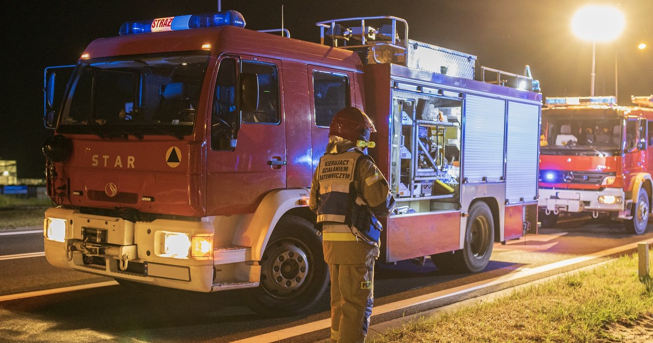 Nocny pożar w Gdańsku, jedna osoba nie żyje