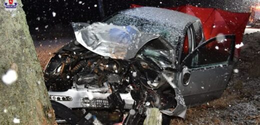 Tragedia na prostym odcinku drogi. 30-latek zginął na miejscu