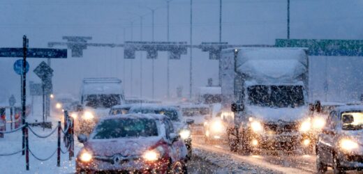 Ślizgawica w całym kraju, śnieżyce w górach, wichury nad morzem