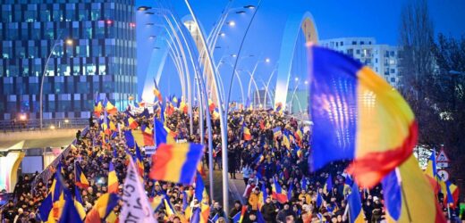 ​Ogromny protest w Bukareszcie. Demonstranci żądają II tury wyborów prezydenckich