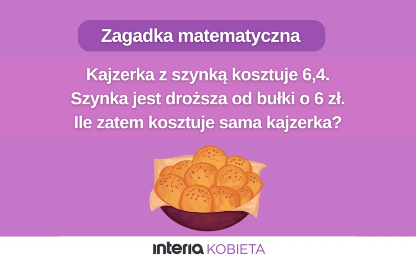 Zagadka matematyczna, z którą internauci mają kłopot. Rozwiążesz test kajzerki?