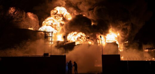 Zmasowany atak ukraińskich dronów na rosyjską energetykę