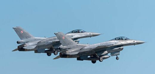 Polska poderwała myśliwce w związku z atakiem Rosji na Ukrainę
