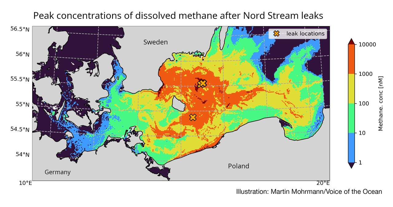 Metan po wybuchach Nord Stream dotarł do wybrzeża Polski