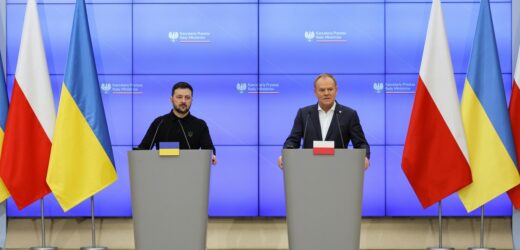 Zełenski w Polsce. Tusk: Odnajdujemy wspólny język w kwestii zbrodni wołyńskiej