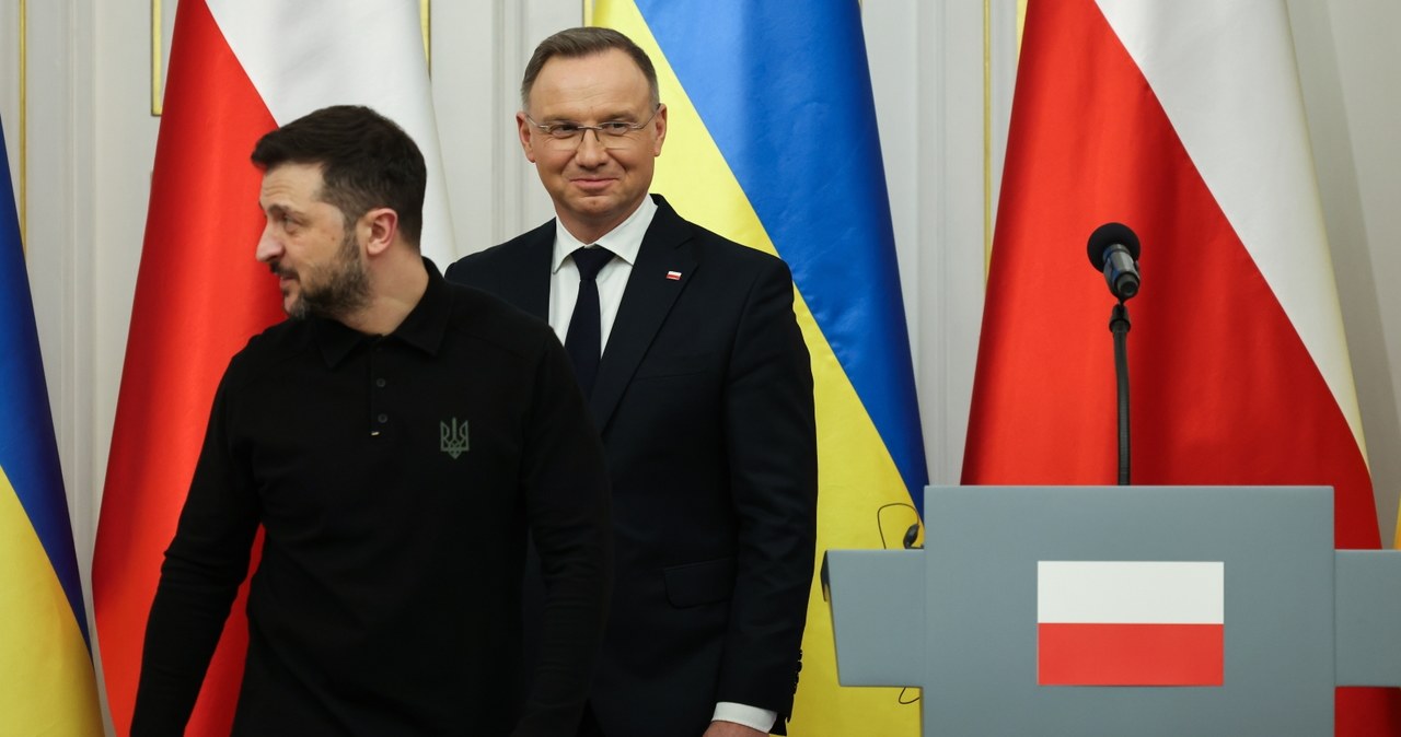 Duda ustawia Zełenskiego. „Nawrocki jest szefem IPN i ma dużą wiedzę”