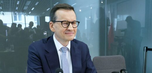 Morawiecki i Tarczyński na inauguracji Trumpa