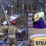 Mężczyzna uwięziony w studni na głębokości 6 metrów. Trwa akcja ratunkowa