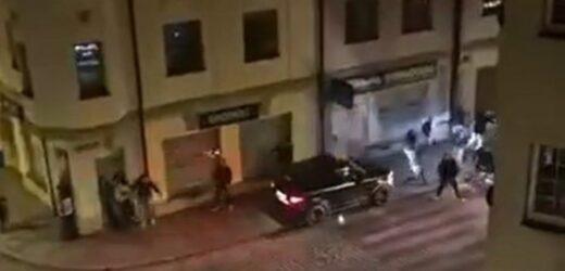 Chwile grozy w Głogowie. Kierowca wjechał na chodnik i próbował przejechać pieszych