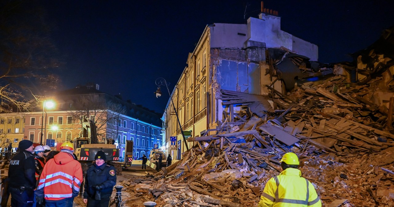 „Budynku już nie ma”. Siedem osób ma dostać pomoc