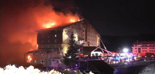 Pożar hotelu w ośrodku narciarskim. Ludzie wyskakiwali z okien, 10 osób zginęło