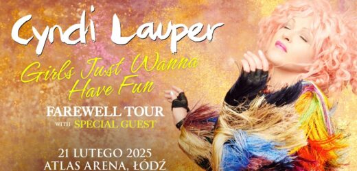 Cyndi Lauper już za miesiąc w Łodzi!