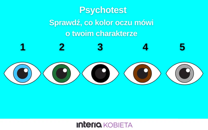 Psychotest: Co kolor oczu mówi na twój temat?