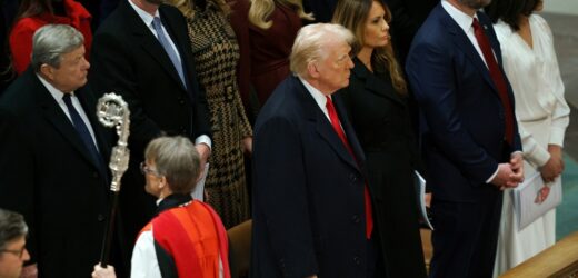 Nabożeństwo nie spodobało się Trumpowi. Powodem słowa, które usłyszał