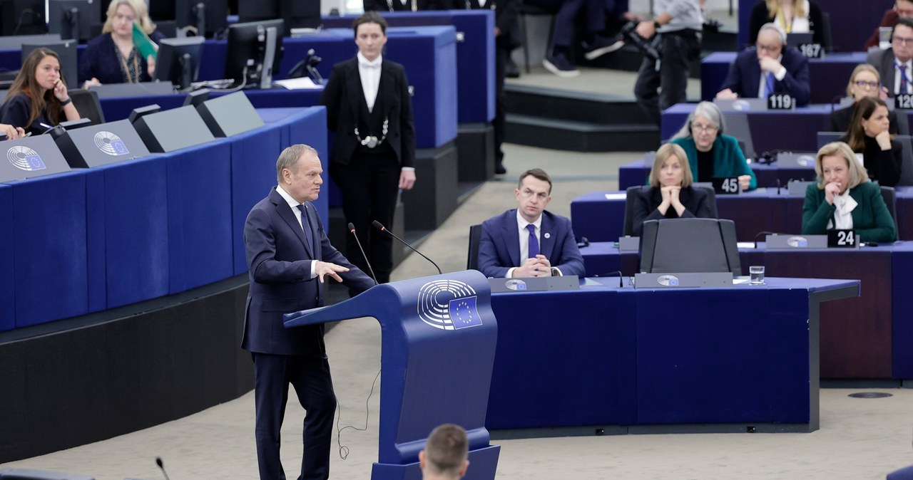 Tusk w Parlamencie Europejskim: Europa była, jest i będzie wielka