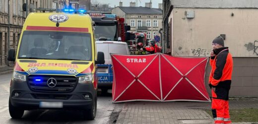 Dramat w Kaliszu. W pożarze mieszkania zginął mężczyzna