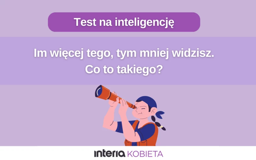 Podchwytliwy test IQ: Jak szybko rozwiążesz zagadkę?