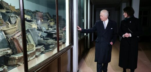 ​Król Karol III poruszony wizytą w Auschwitz