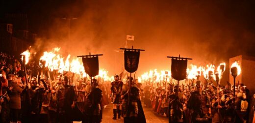 Festiwal dymu i ognia. Mieszkańcy Szetlandów wracają do wikińskich korzeni