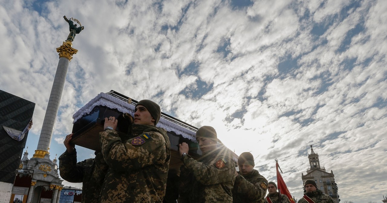 19-letni Polak zginął w Ukrainie. W Kijowie pożegnano go z honorami