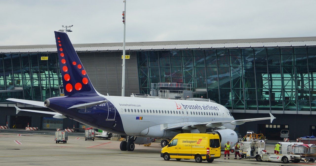 Cała Belgia bez lotów. Przestrzeń powietrzna była zamknięta