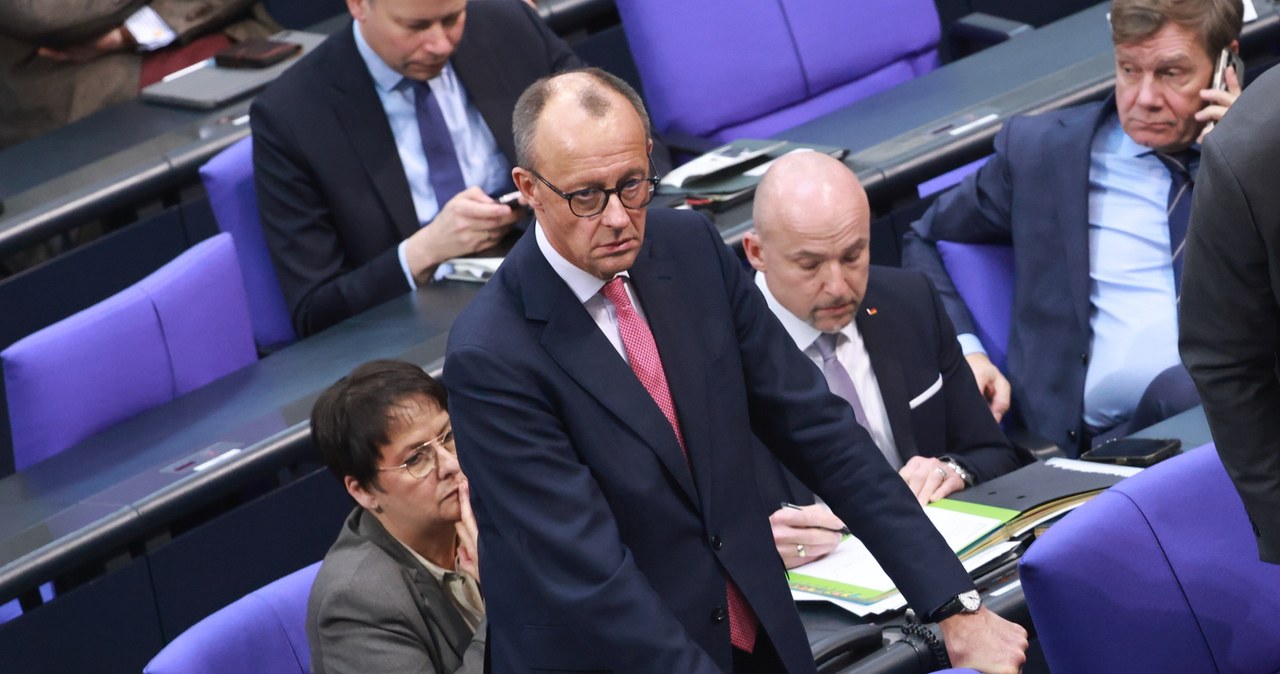 Projekt ustawy o ograniczeniu imigracji przepadł w Bundestagu. Duże problemy Merza