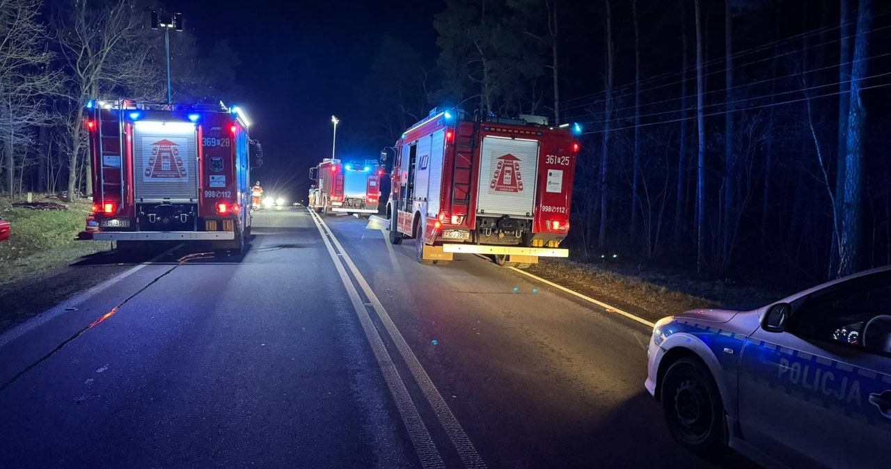 Nie żyje kobieta, dwoje dzieci jest w ciężkim stanie. Tragiczny wypadek koło Łagowa