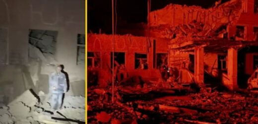 Ludzie pod gruzami, słychać jęki i krzyki. Rosyjski atak na szkołę