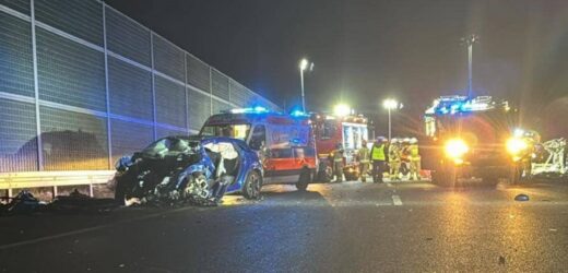 Śmiertelny wypadek na A2. Kierowca jechał pod prąd