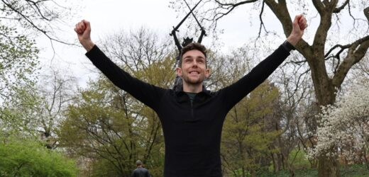 Zrobił to! „Polski Forrest Gump” przebiegł przez całe USA