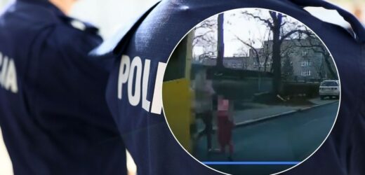 5-latka wbiegła na jezdnię zza autobusu. O krok od tragedii w Chorzowie [FILM]