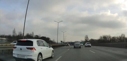 75-latek jechał pod prąd Drogową Trasą Średnicową