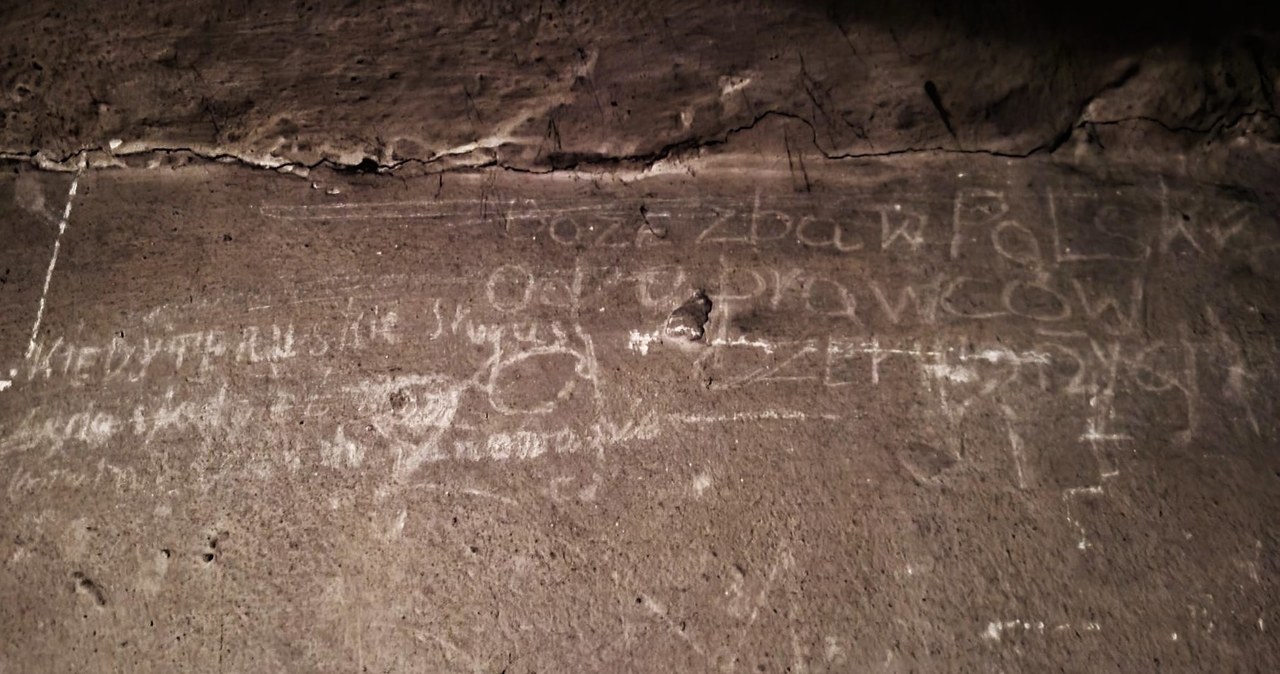 Poznań: Napisy wyryte na ścianach przez więźniów. Niezwykłe odkrycie w piwnicach urzędu